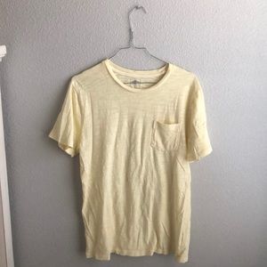 Short Sleeved Yellow Tee